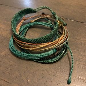 Pura Vida bracelet stack